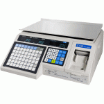 CAS LP-1000N VFD Label Printing Scale
